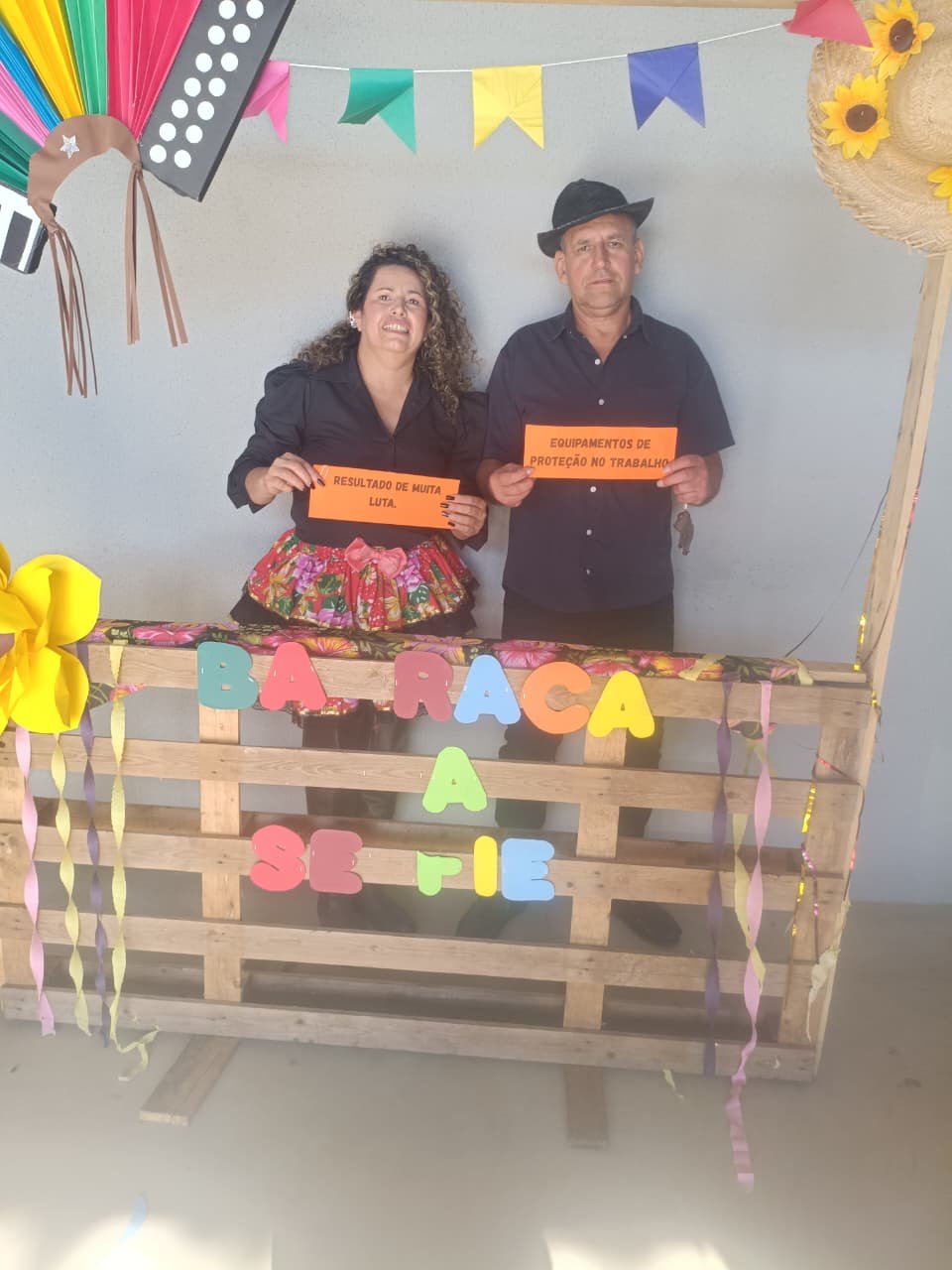 Crianças e famílias na festa